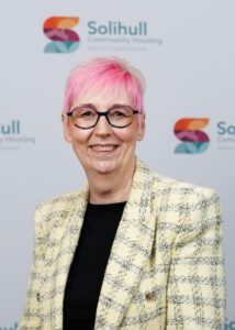 Solihull Community Housing Board Member Deb Bannigan.