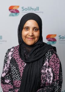 Solihull Community Housing Board Member Shajeda Ashraf.
